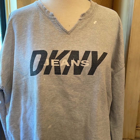 Vintage distressed DKNY SWEATS - Picture 2 of 9
